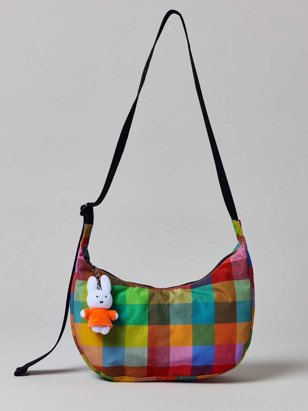 Baggu Medium Crescent Bag - Madras